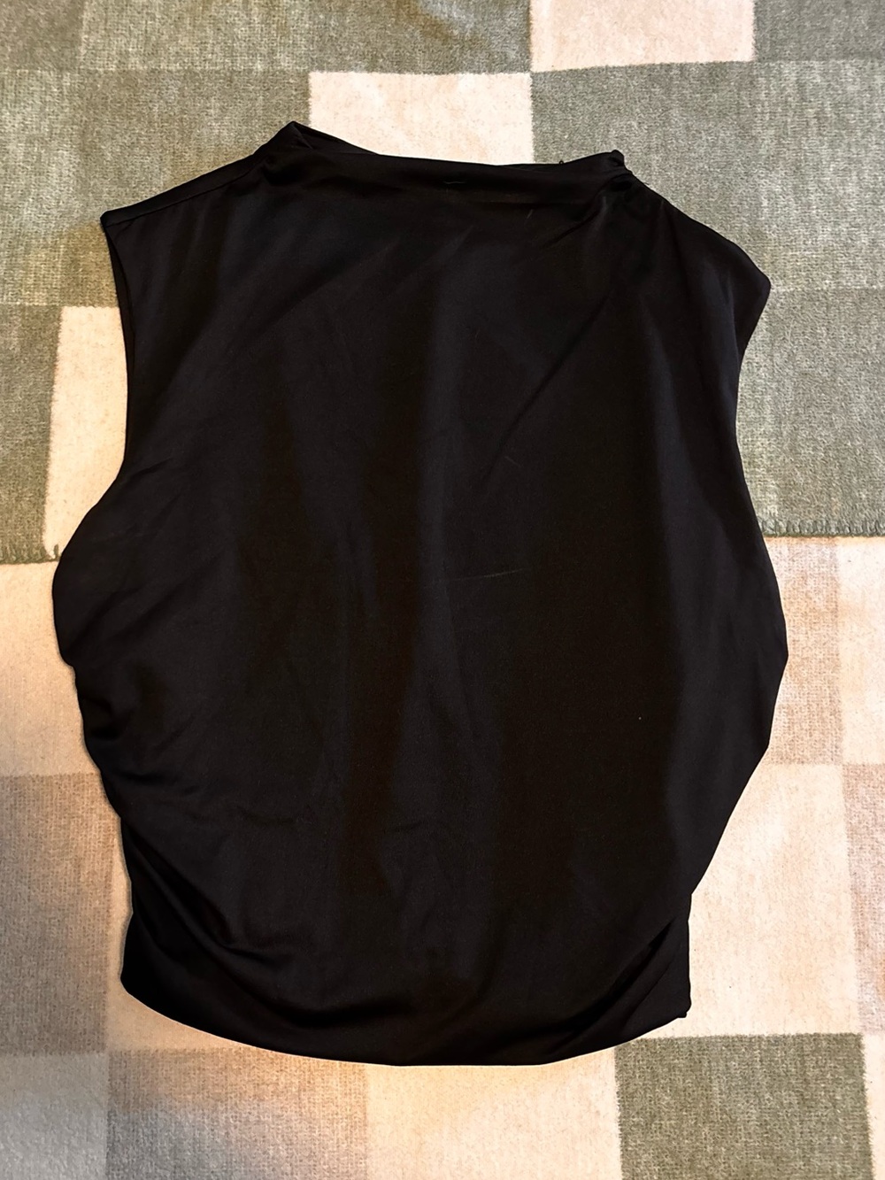 Classic Black Women's Sleeveless Top